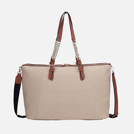 Mkf Collection by Mia K. - Zephyra Weekender Bag in Black - Mkf Collection Bags