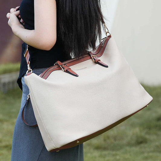 Mkf Collection by Mia K. - Zephyra Weekender Bag in Burgundy view 2 - Mkf Collection Bags