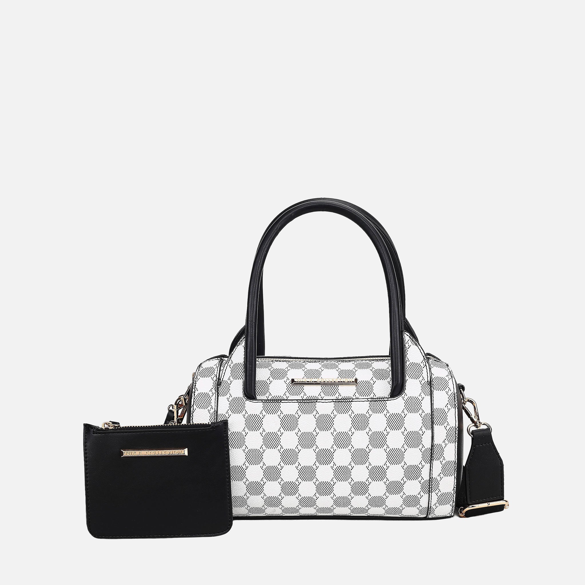 Mkf Collection by Mia K. - Adhara Shoulder Bag with Pouch Black (bag) - mkf collection bags, mkf collec - shop at us.meeeshop