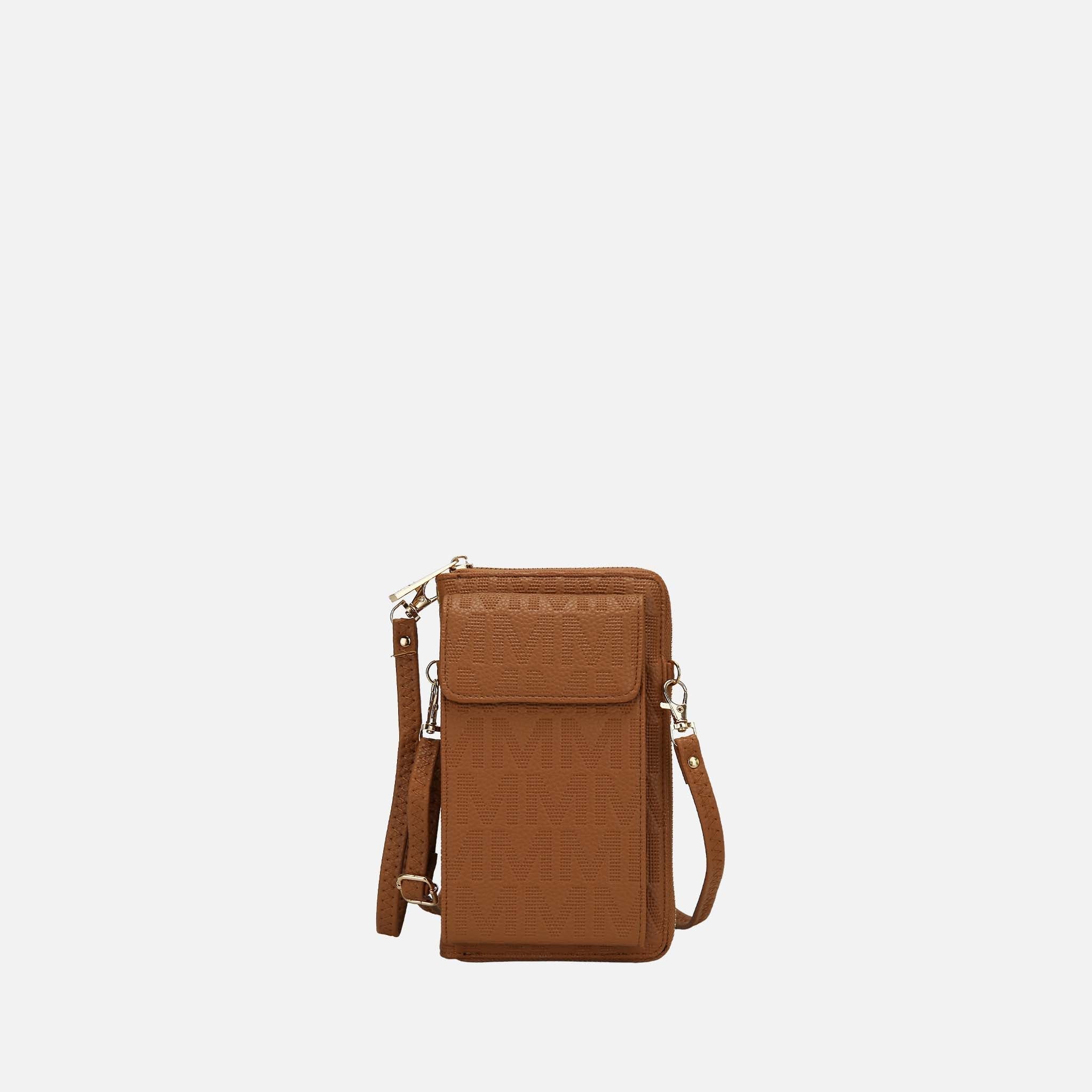 Mkf Collection by Mia K. - Caddy Signature Phone Crossbody Midnight Blue view 5 (bag) - mkf collection  - shop at us.meeeshop