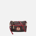 Mkf Collection by Mia K. - Camren Signature Crossbody Bag Beige view 5 (bag) - mkf collection crossbody - shop at us.meeeshop
