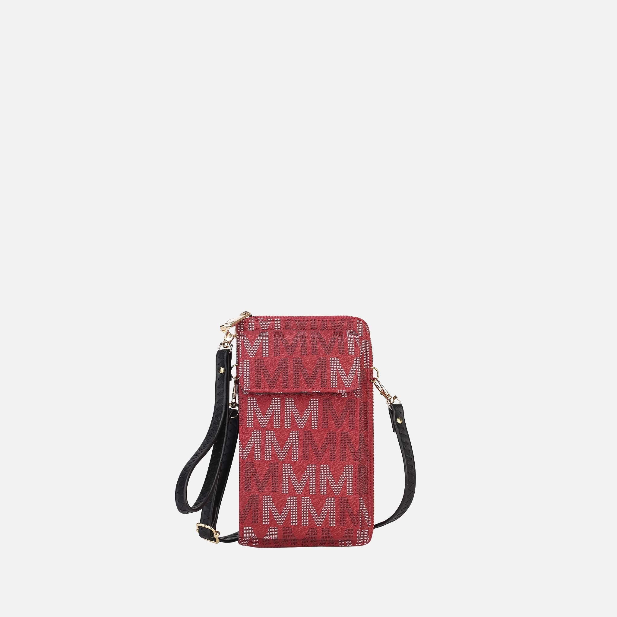 Mkf Collection by Mia K. - Cossetta Phone Crossbody Light Blue view 9 (bag) - mkf collection crossbody  - shop at us.meeeshop