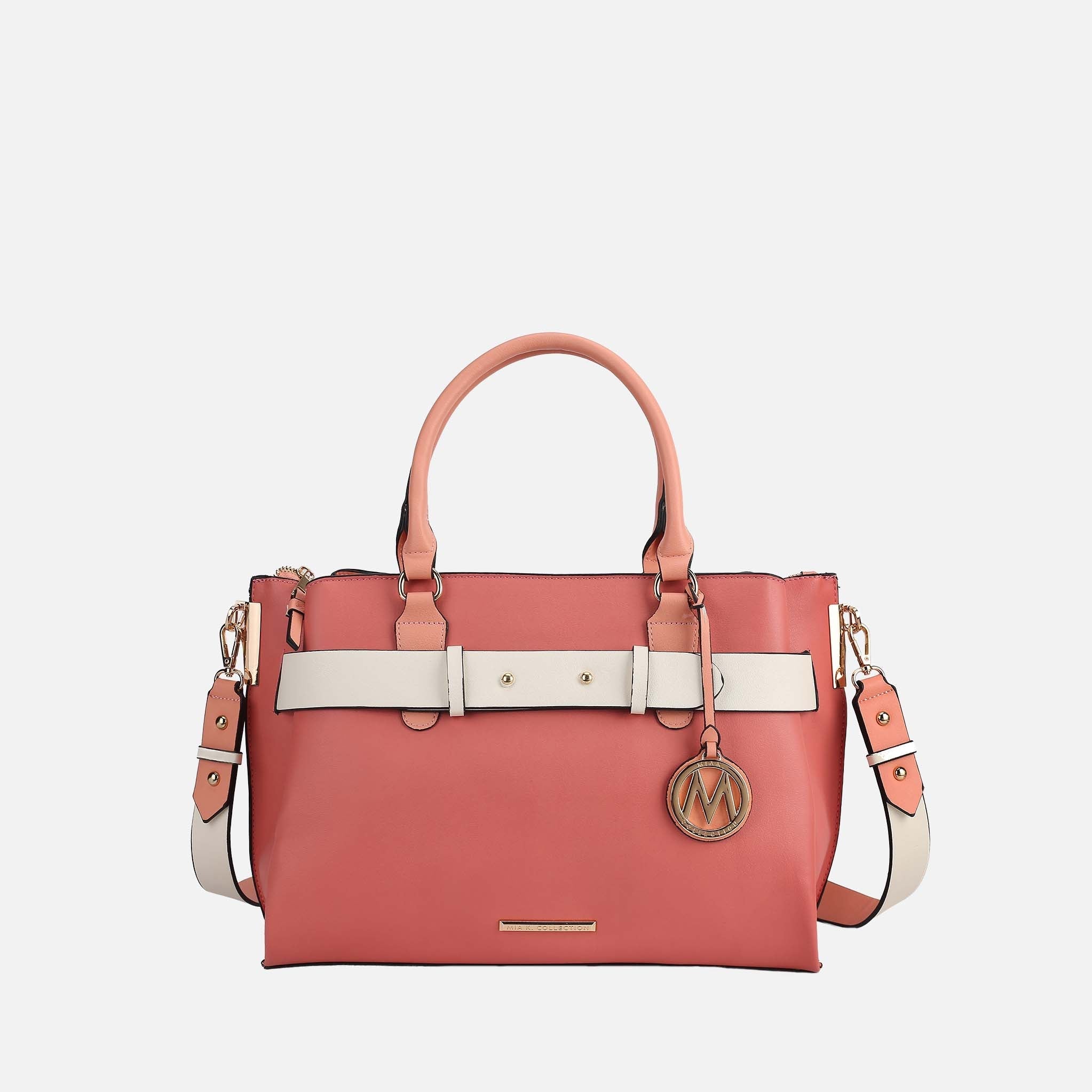 Mkf Collection by Mia K. - Jamie Shoulder Bag Blush view 7 (bag) - mkf collection bags, mkf collection  - shop at us.meeeshop