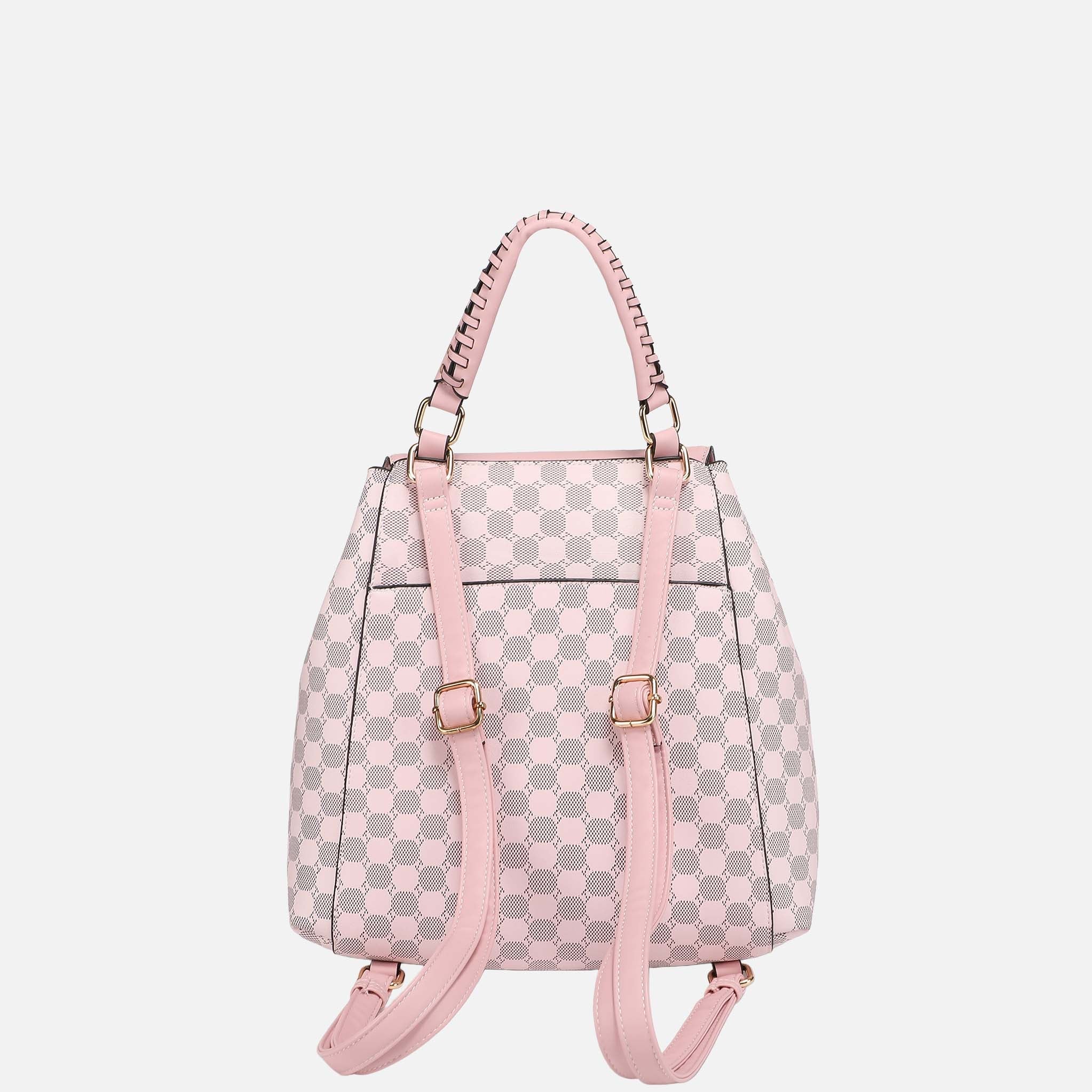 Mkf Collection by Mia K. - Kimberly Backpack Light Blue view 3 (bag) - mkf collection bags, mkf collect - shop at us.meeeshop