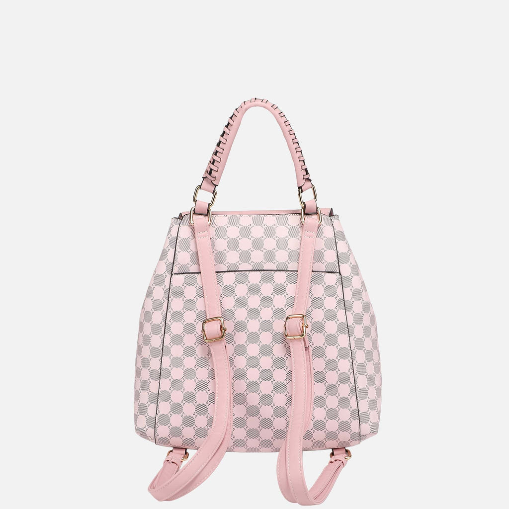 Mkf Collection by Mia K. - Kimberly Backpack Light Blue view 3 (bag) - mkf collection bags, mkf collect - shop at us.meeeshop