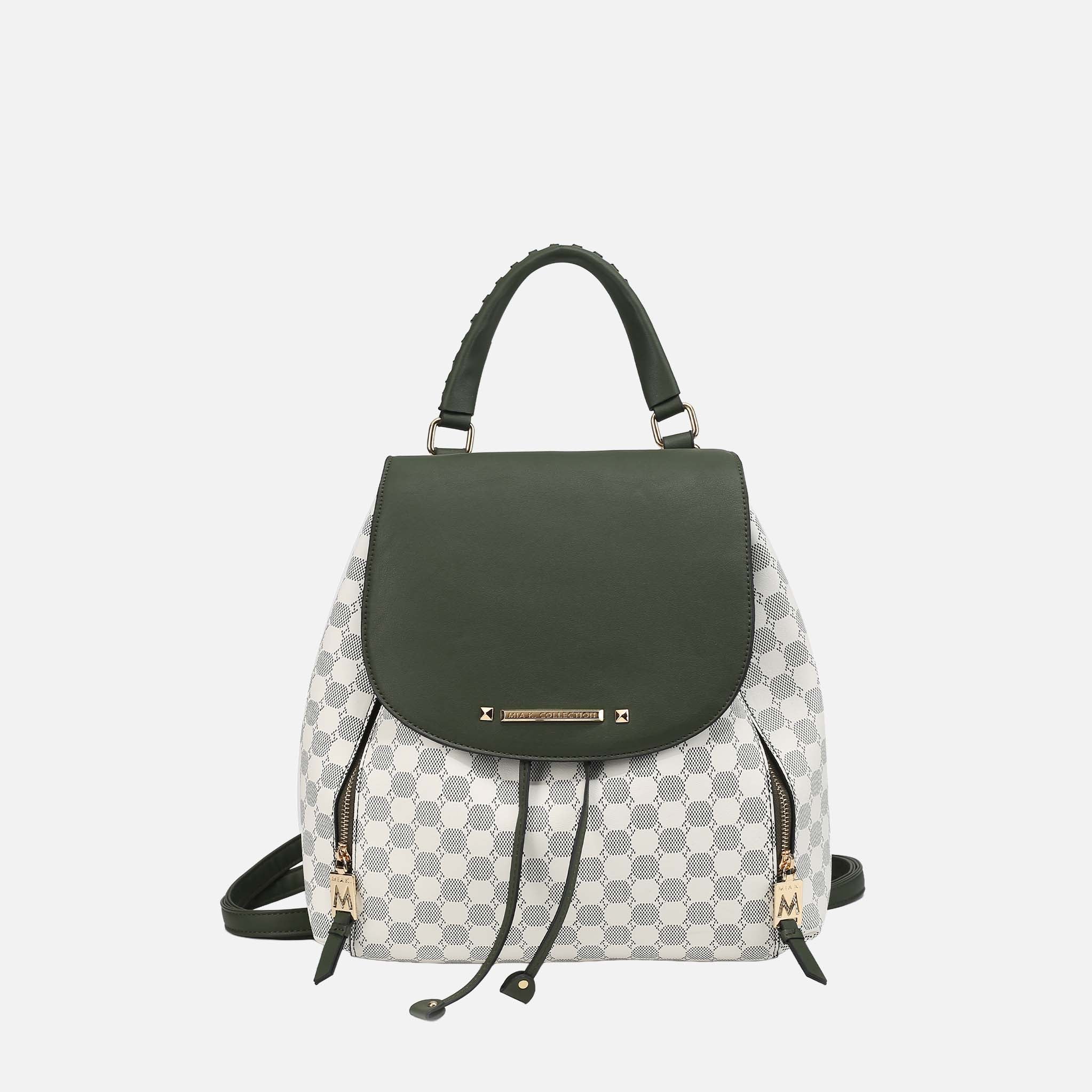 Mkf Collection by Mia K. - Kimberly Backpack Charcoal Grey view 7 (bag) - mkf collection bags, mkf coll - shop at us.meeeshop