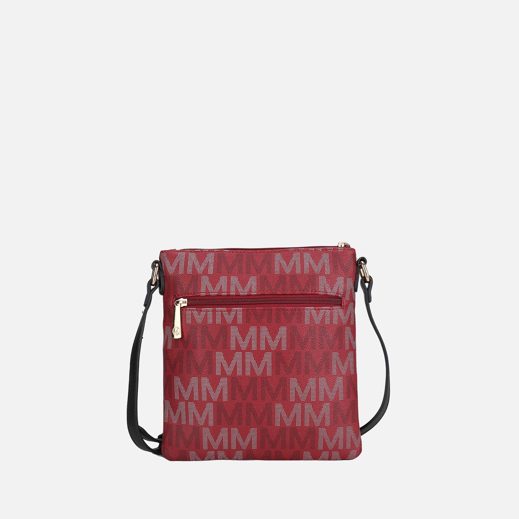 Mkf Collection by Mia K. - Lemuel Signature Crossbody Bag White view 3 (bag) - mkf collection crossbody - shop at us.meeeshop