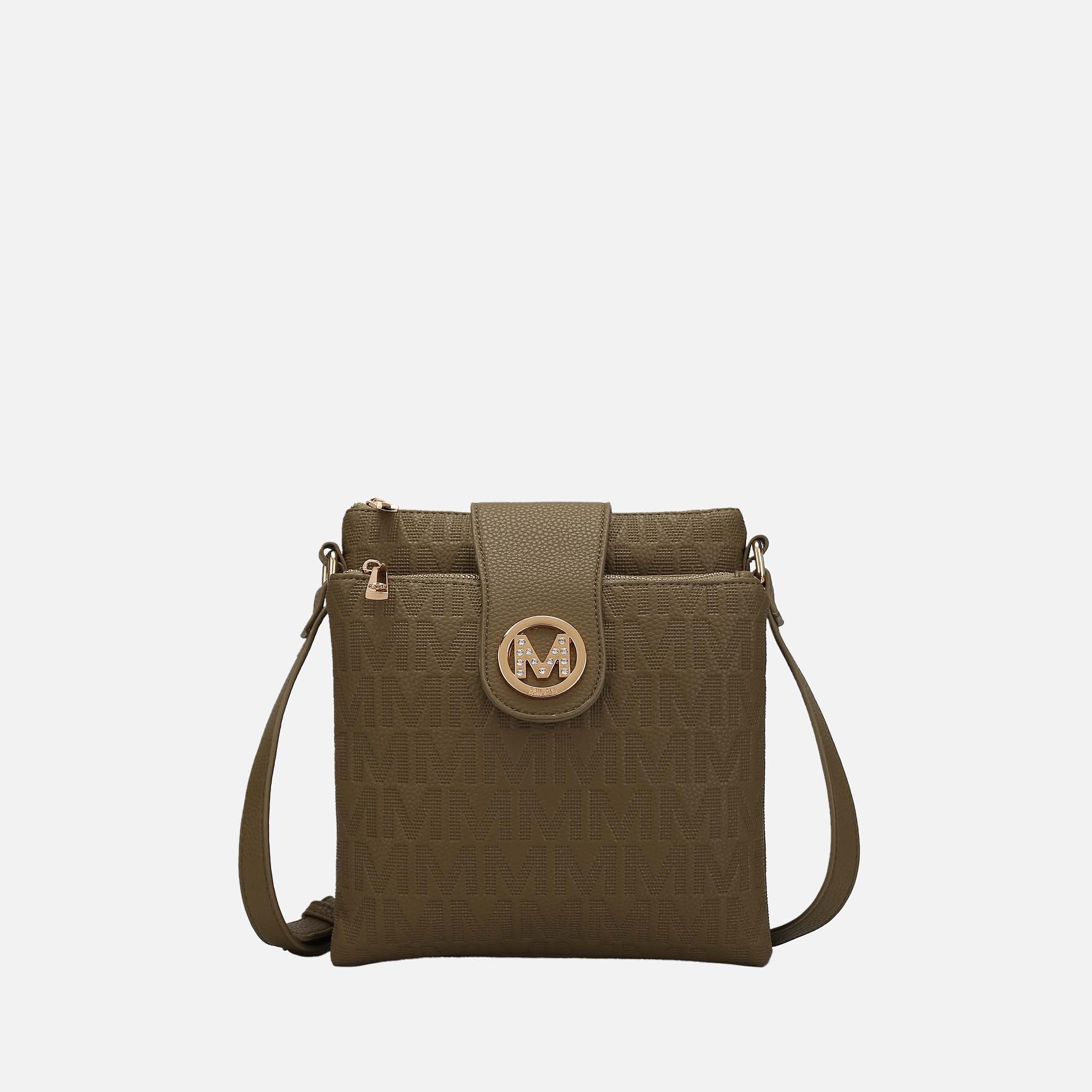 Mkf Collection by Mia K. - Marietta Signature Crossbody Bag view 21 (bag) - mkf collection crossbody ba - shop at us.meeeshop