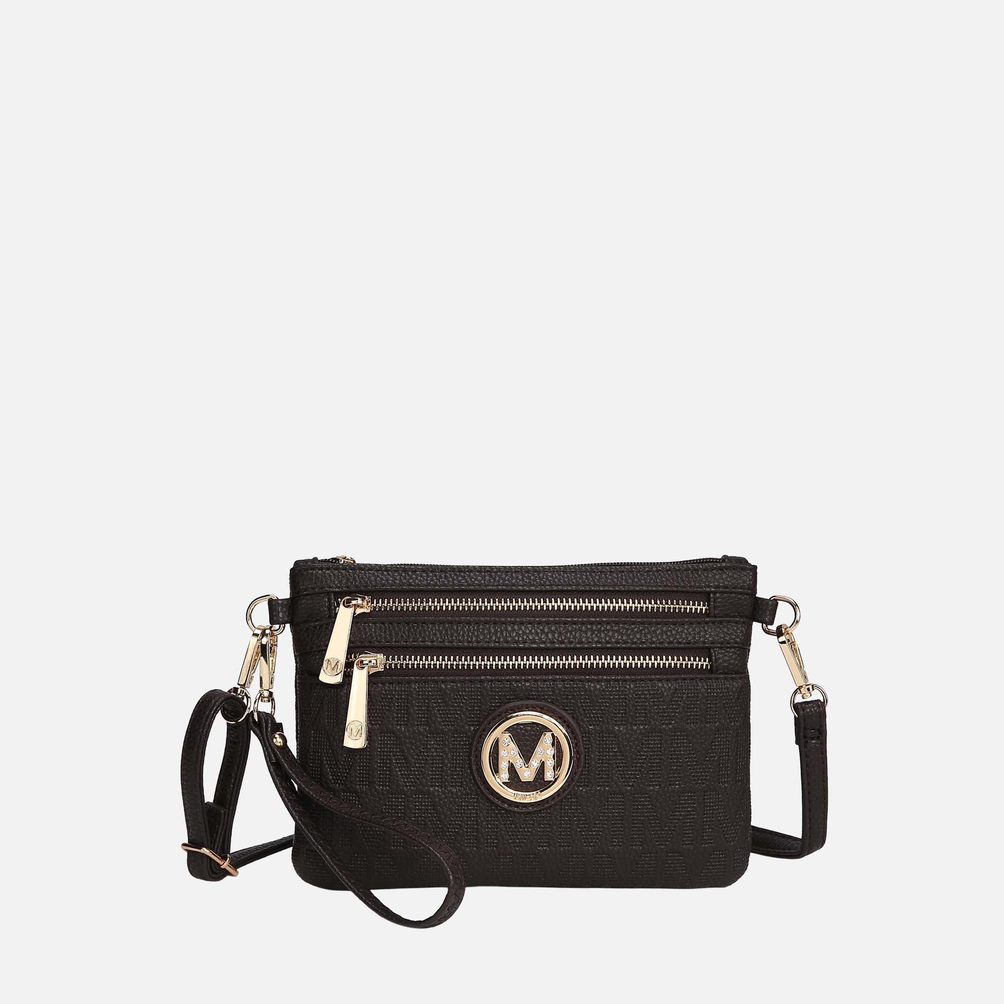 Mkf Collection by Mia K. - Roonie Signature Phone Crossbody Bag Taupe view 16 (bag) - mkf collection cr - shop at us.meeeshop