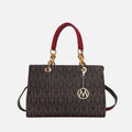 Mkf Collection by Mia K. - Sirna Signature Tote Bag Fuchsia view 12 (bag) - mkf collection tote bag, mk - shop at us.meeeshop