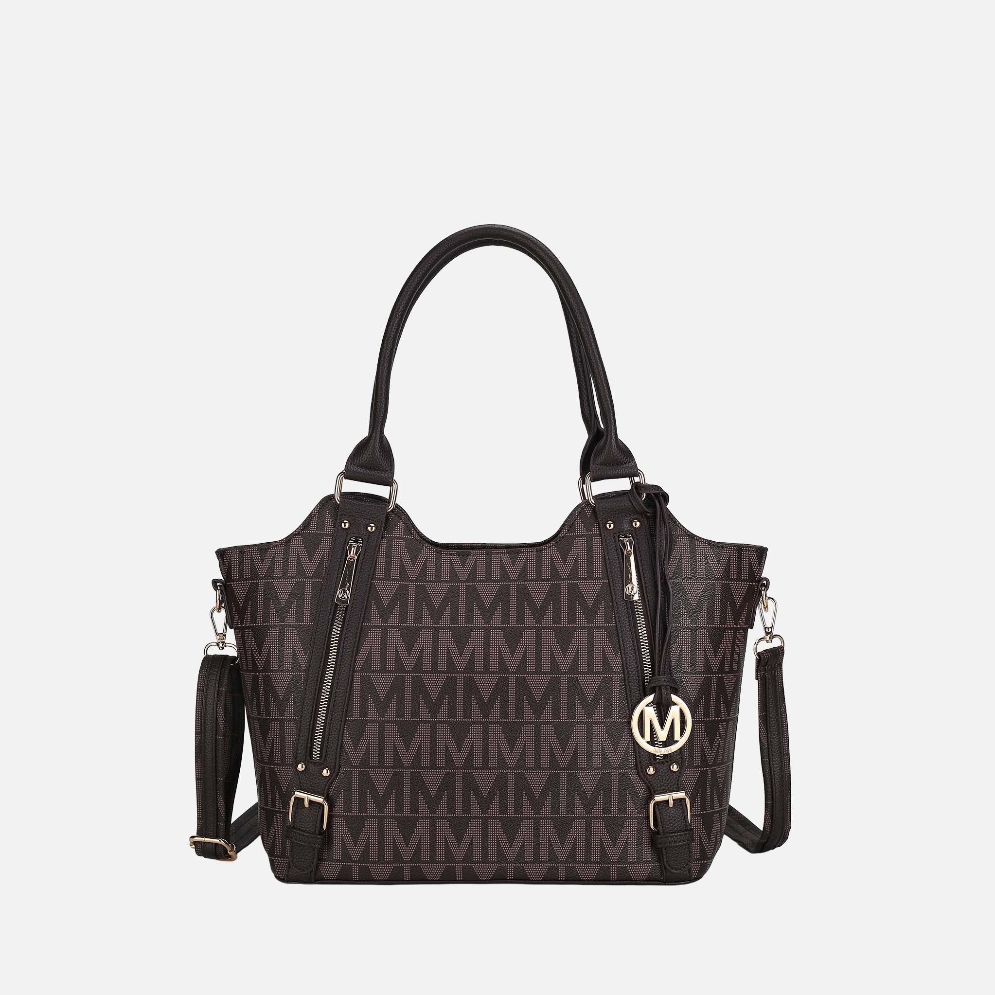 Mkf Collection by Mia K. - Thania Signature Tote Bag view 15 (bag) - mkf collection tote bag, mkf colle - shop at us.meeeshop