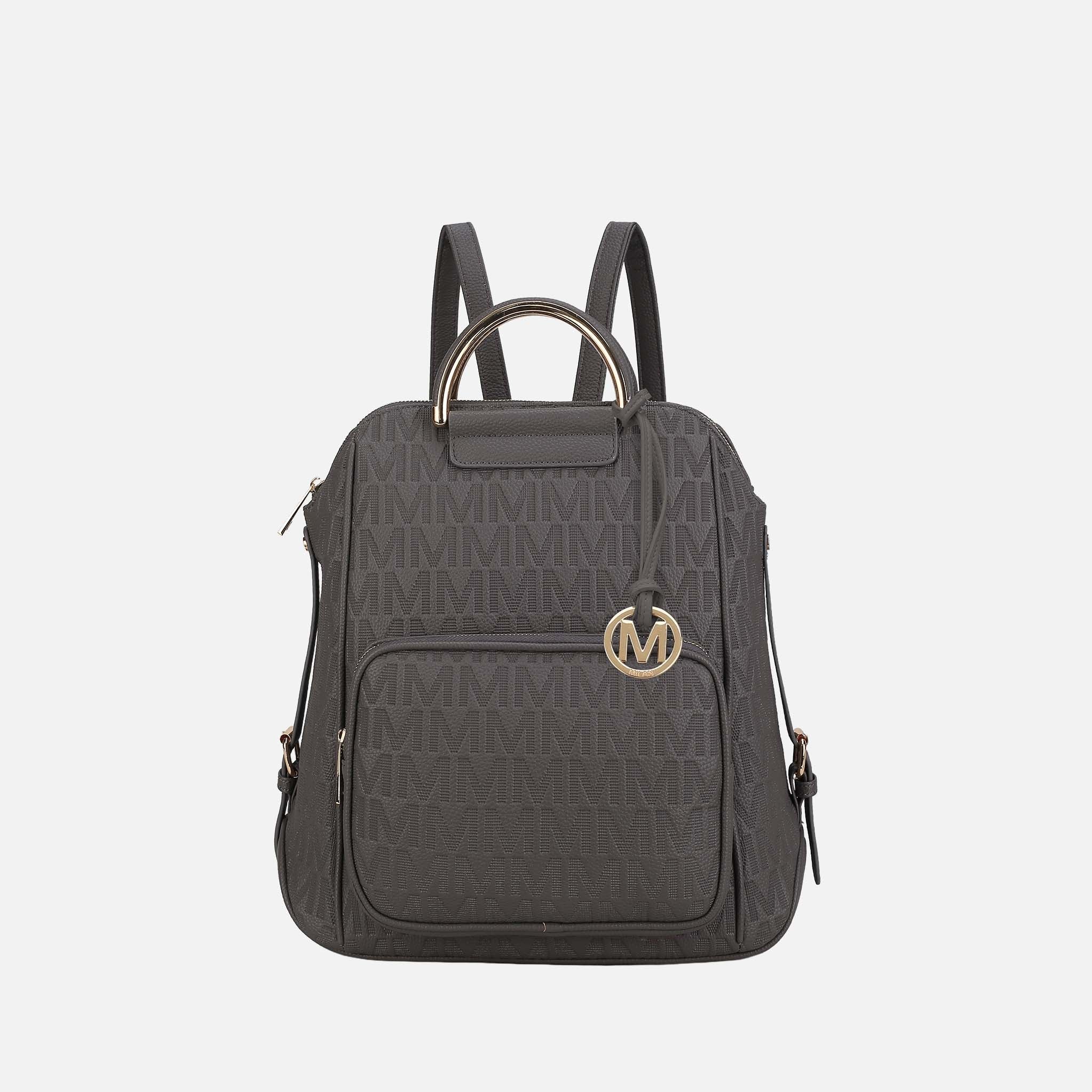 Mkf Collection by Mia K. - Torra Signature Backpack Fuchsia view 14 (bag) - mkf collection bags, mkf co - shop at us.meeeshop