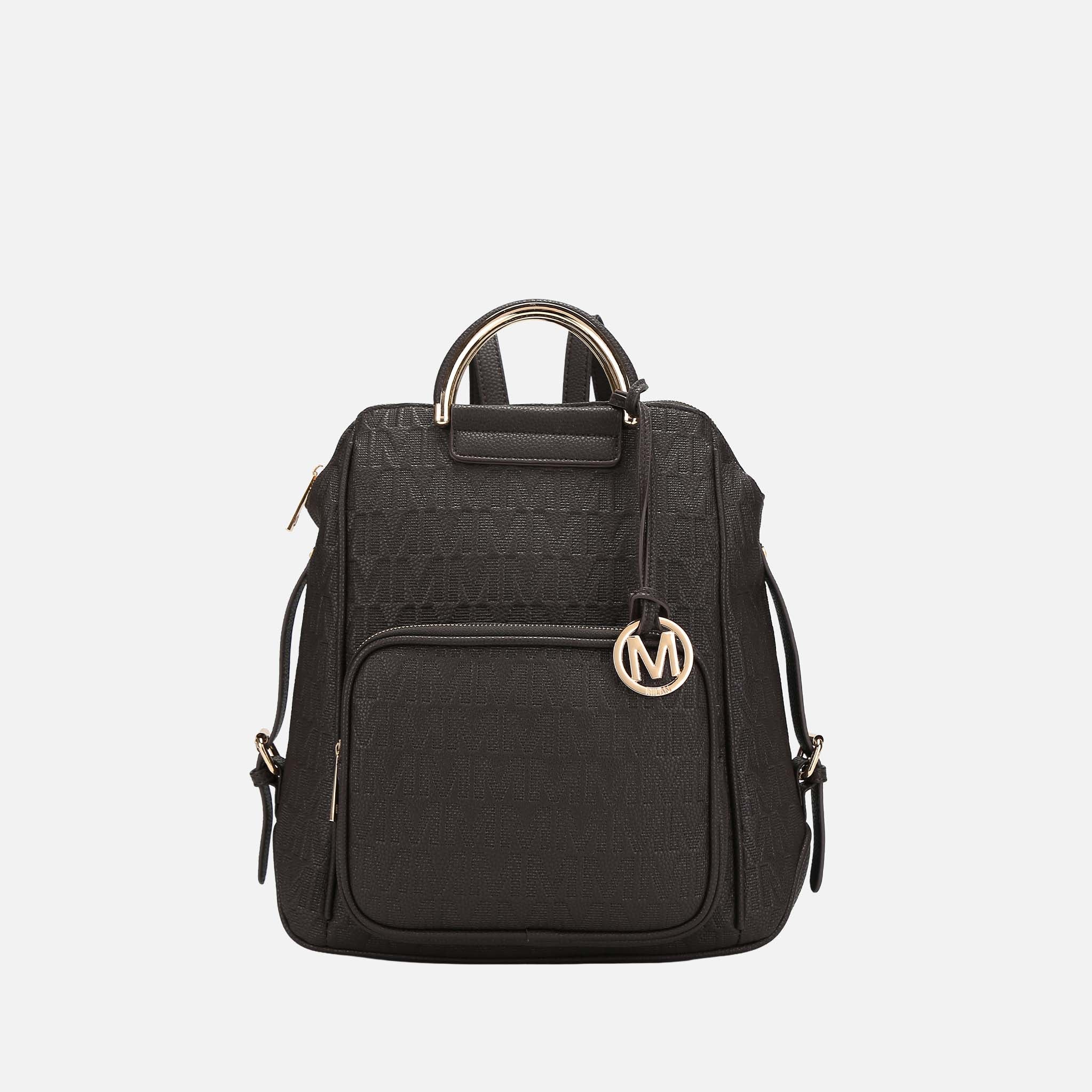 Mkf Collection by Mia K. - Torra Signature Backpack Red view 7 (bag) - mkf collection bags, mkf collect - shop at us.meeeshop