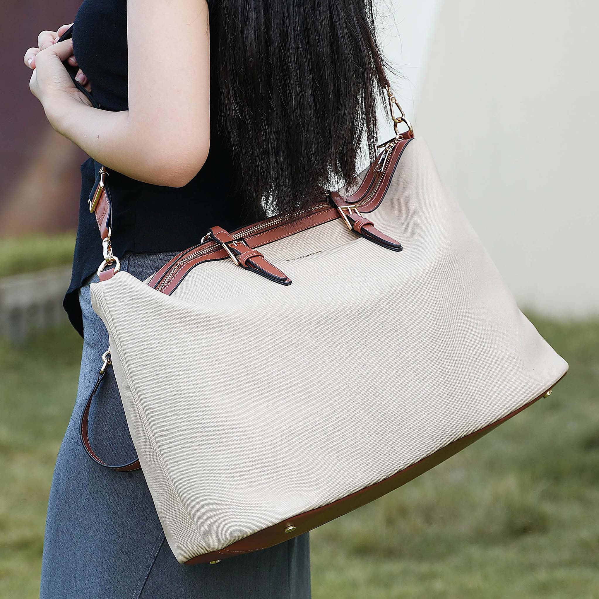 Mkf Collection by Mia K. - Zephyra Weekender Bag Burgundy view 2 (bag) - mkf collection bags, mkf colle - shop at us.meeeshop