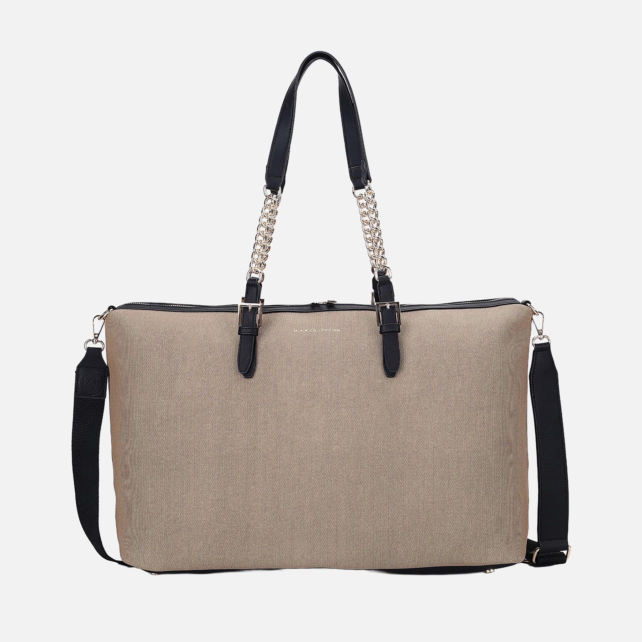 Mkf Collection by Mia K. - Zephyra Weekender Bag view 6 (bag) - mkf collection bags, mkf collection bag - shop at us.meeeshop