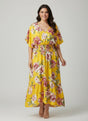 Mlle Gabrielle Floral Dress - plus Size