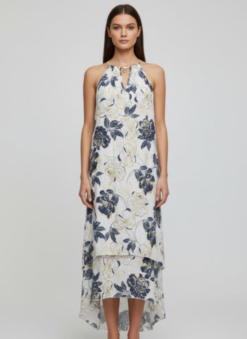 Mlle Gabrielle Floral Sleeveless Dress - MeeeShop Women's Fashion