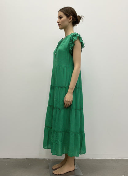 Mlle Gabrielle Solid Cap Sleeve Dress view 8 - Mlle Gabrielle Dress Vintage