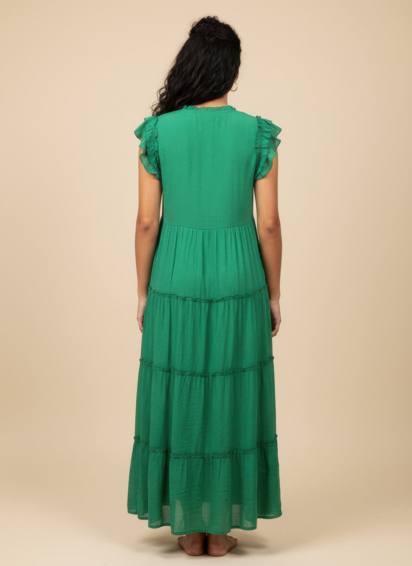 Mlle Gabrielle Solid Cap Sleeve Dress view 9 - Mlle Gabrielle Dress Vintage