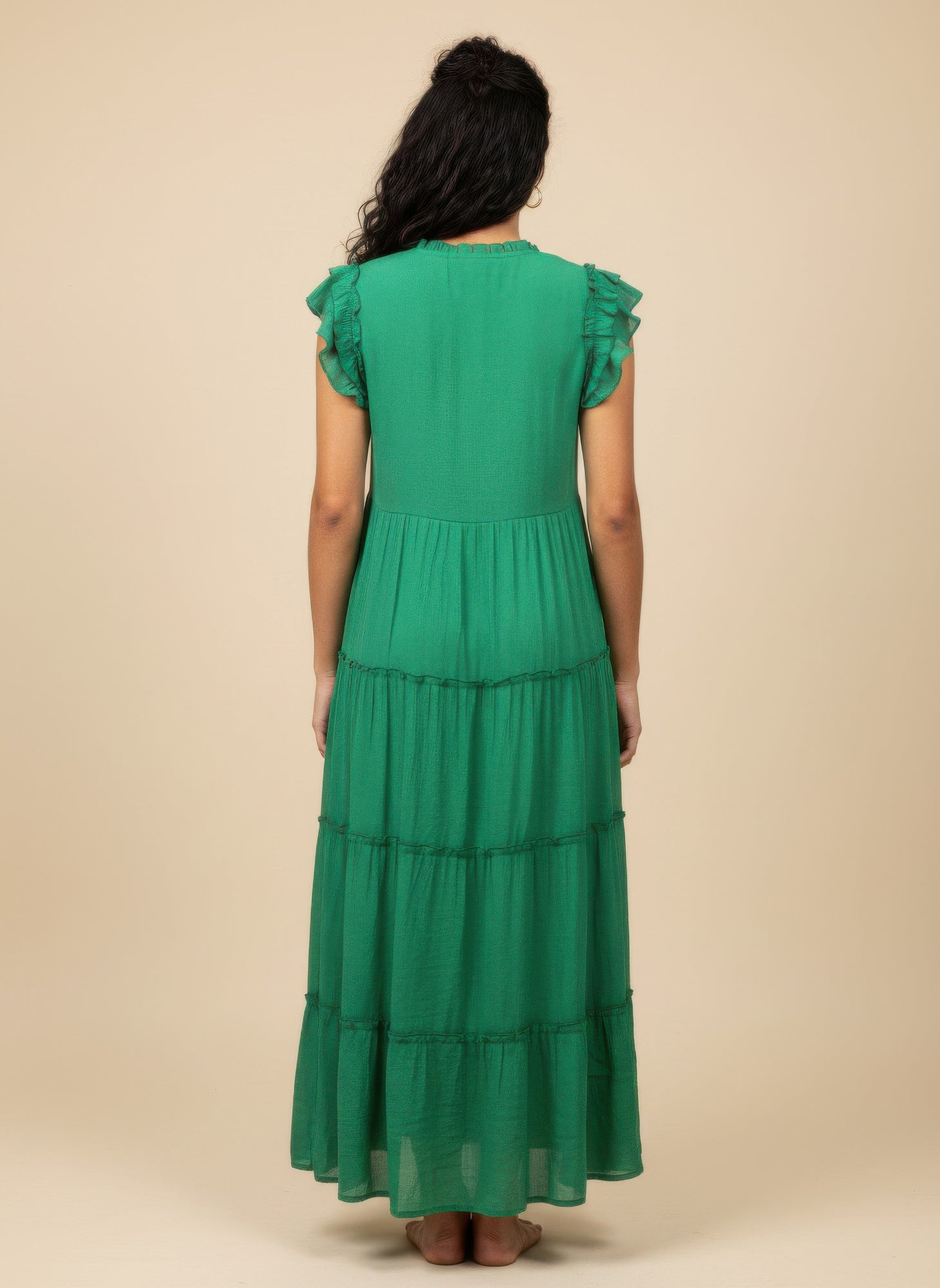 Mlle Gabrielle Solid Cap Sleeve Dress view 9 - Mlle Gabrielle Dress Vintage
