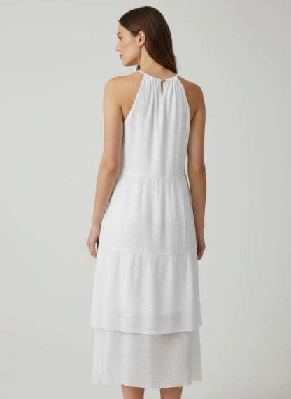 Mlle Gabrielle Solid Sleeveless Dress view 9 - Mlle Gabrielle Dress Vintage