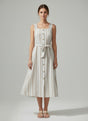 Mlle Gabrielle Striped Dress