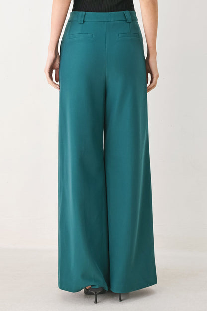 Modern Flow Woven Pants in DRIED ROSE view 6 - Modern Flowy Pants (bottom)