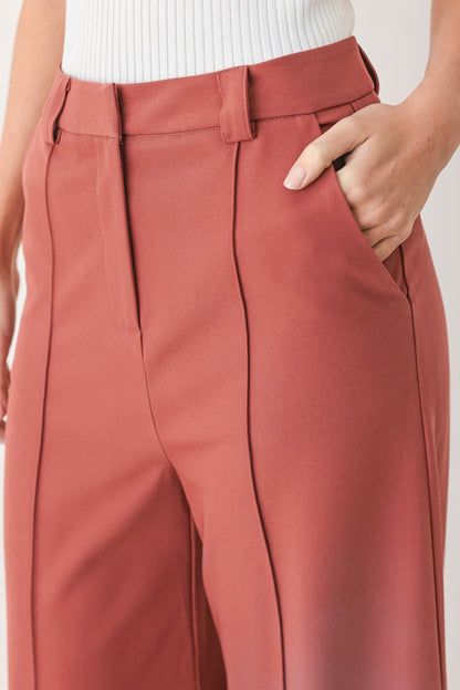 Modern Flow Woven Pants view 10 - Modern Flowy Pants (bottom)