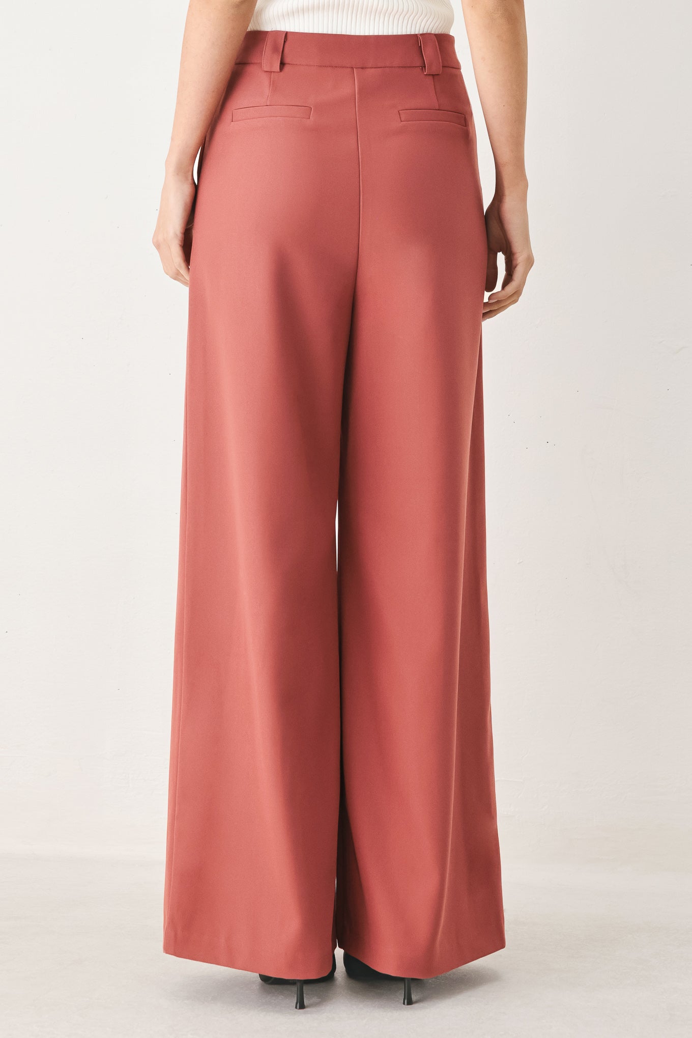 Modern Flow Woven Pants view 12 - Modern Flowy Pants (bottom)