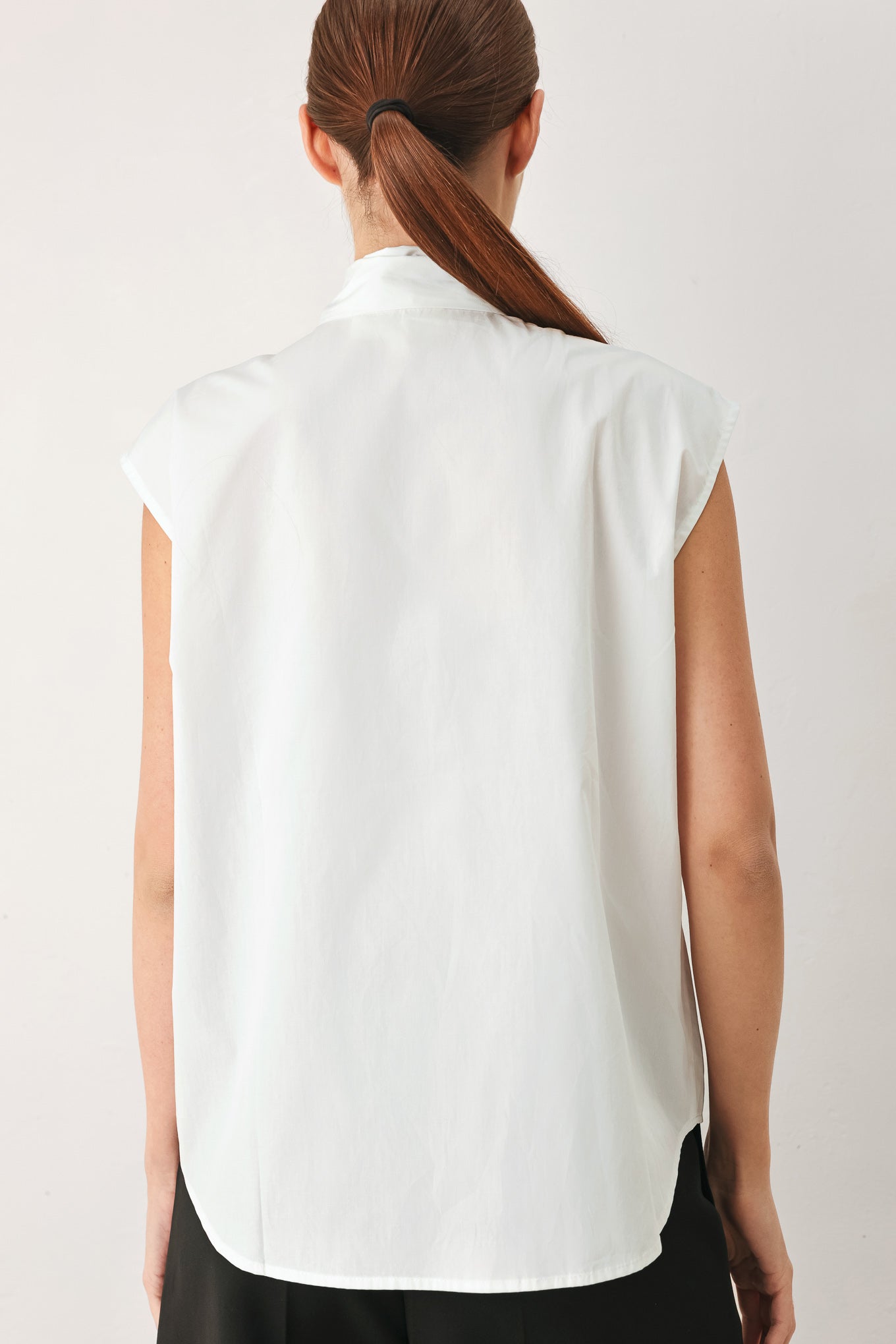 Modern Statement Bow Woven Top view 14