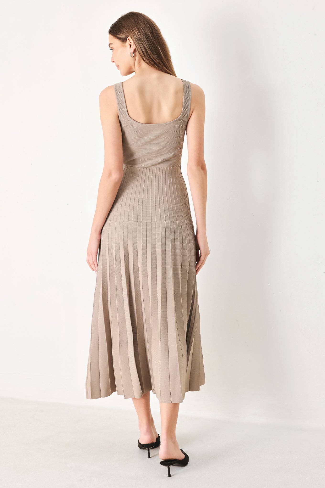 Mono Form Sweater Knit Midi Dress view 10 - Fall Wardrobe Essential - Dress Sweater
