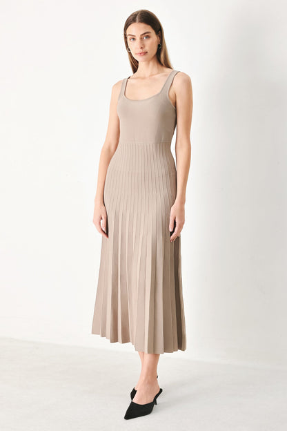 Mono Form Sweater Knit Midi Dress view 9 - Fall Wardrobe Essential - Dress Sweater