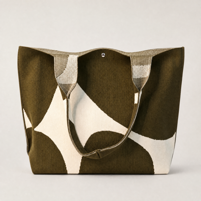 Moody Green Signature Tote - Moody Tote Bag
