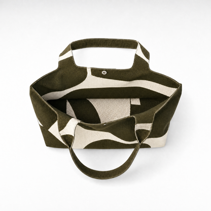 Moody Green Signature Tote view 2 - Moody Tote Bag