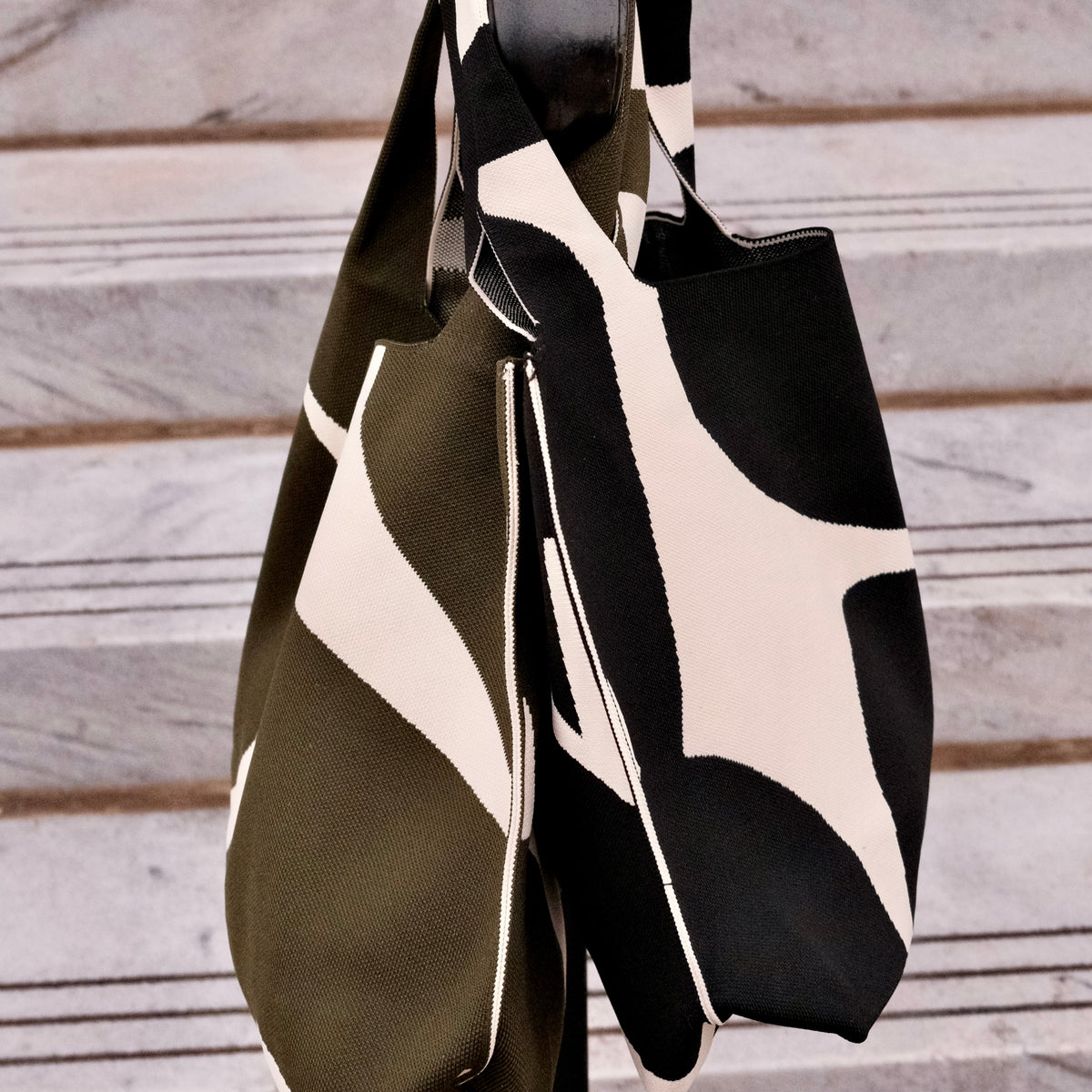 Moody Green Signature Tote view 6 - Moody Tote Bag