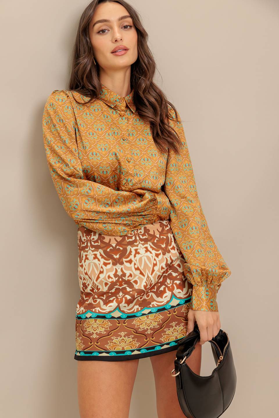 Moroccan Muse Woven Top view 14