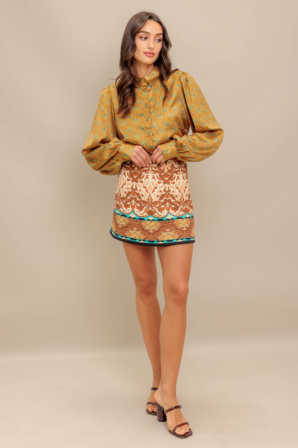 Moroccan Muse Woven Top view 16