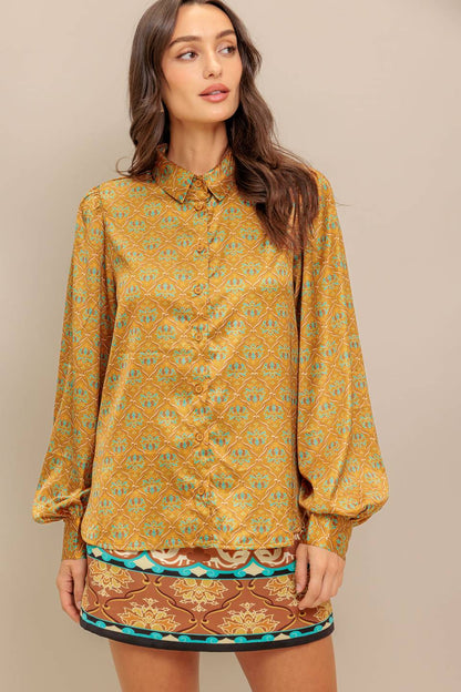 Moroccan Muse Woven Top view 17