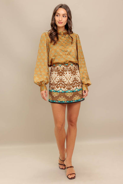 Moroccan Muse Woven Top view 18