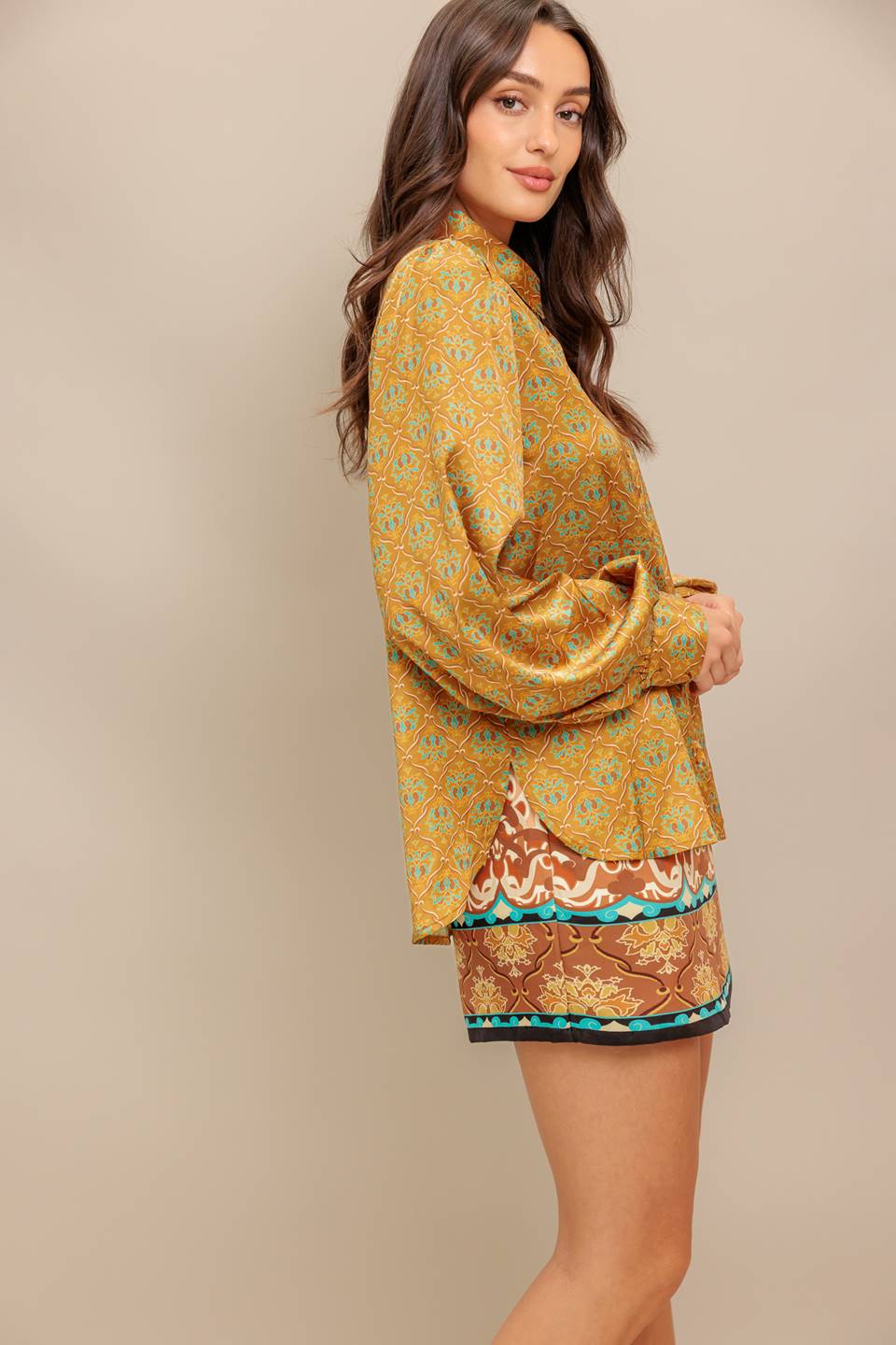 Moroccan Muse Woven Top view 19