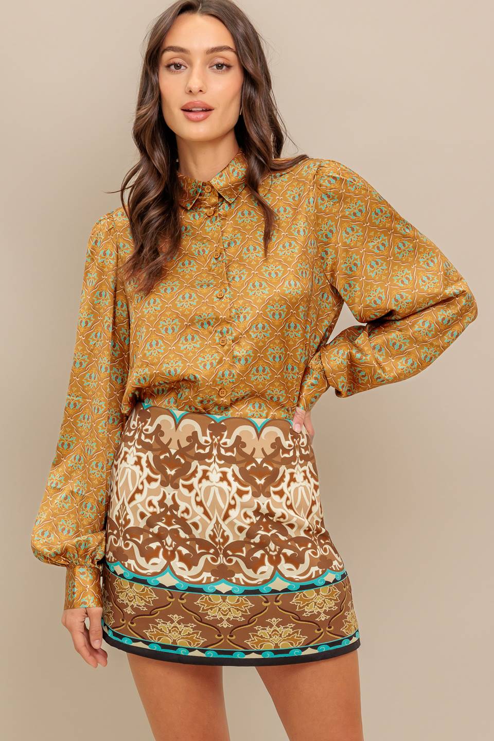 Moroccan Muse Woven Top view 20