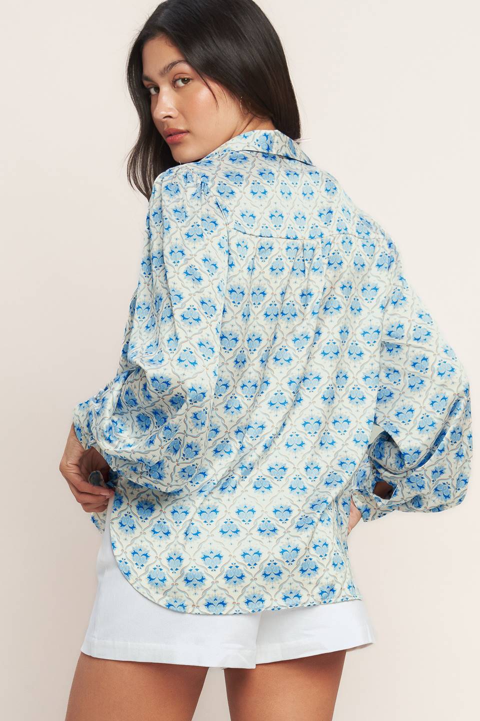 Moroccan Muse Woven Top view 29