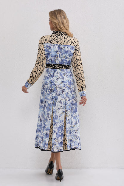 Mosaic Harmony Midi Dress in S view 2