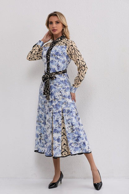 Mosaic Harmony Midi Dress in XL view 5