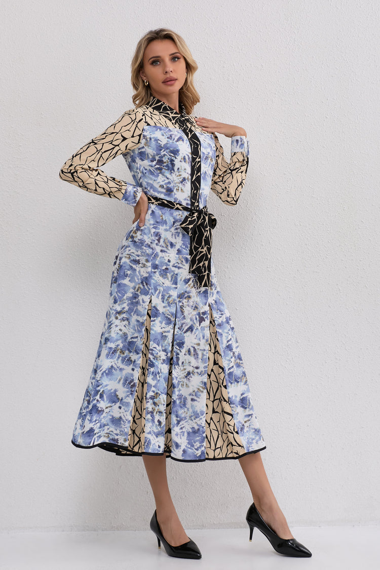 Mosaic Harmony Midi Dress XS (dress) - midi dress, harmony midi dress - shop at us.meeeshop