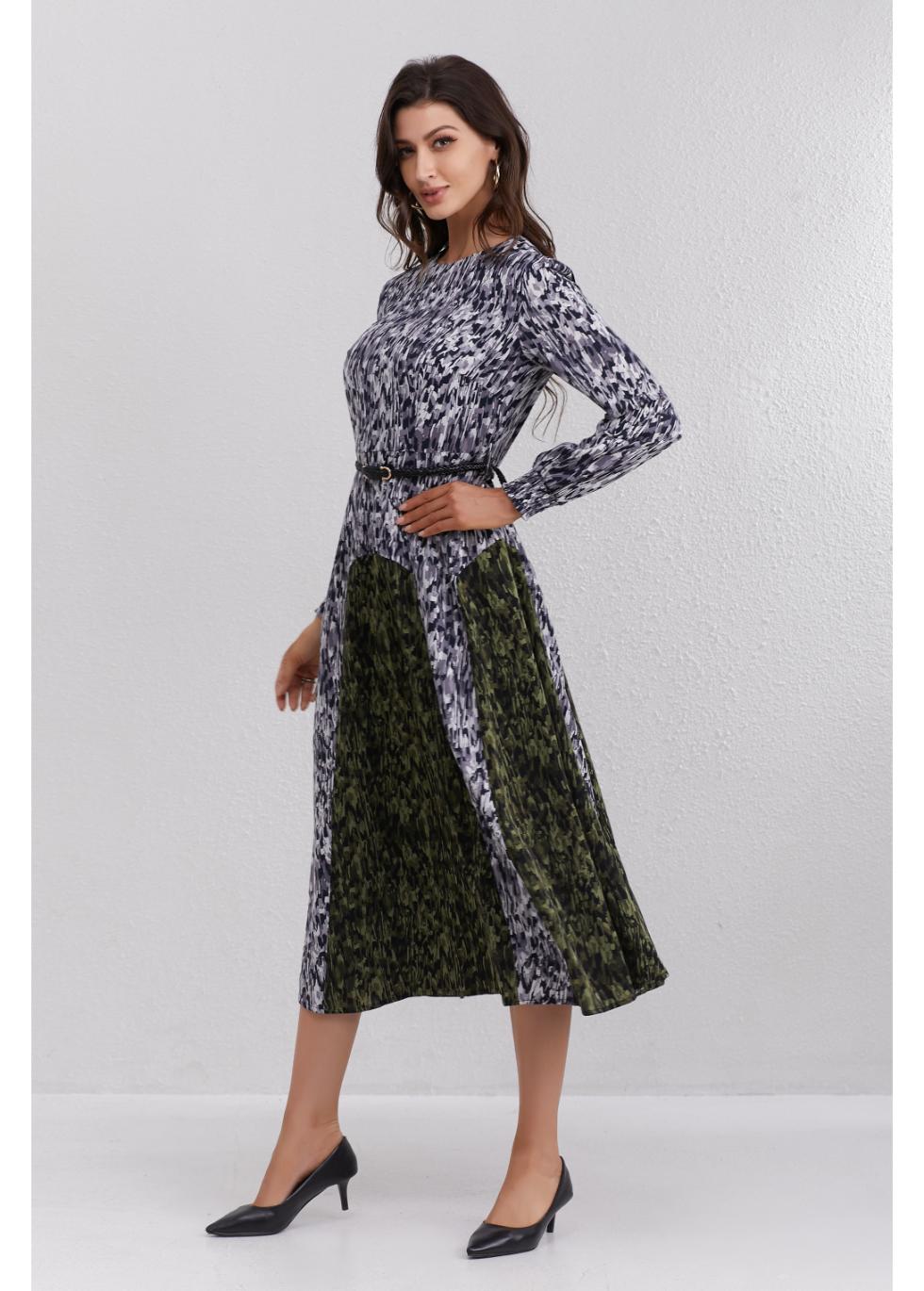 Mossy Meadow Midi Dress in M view 3 - Mossy Meadows Maxi Dress
