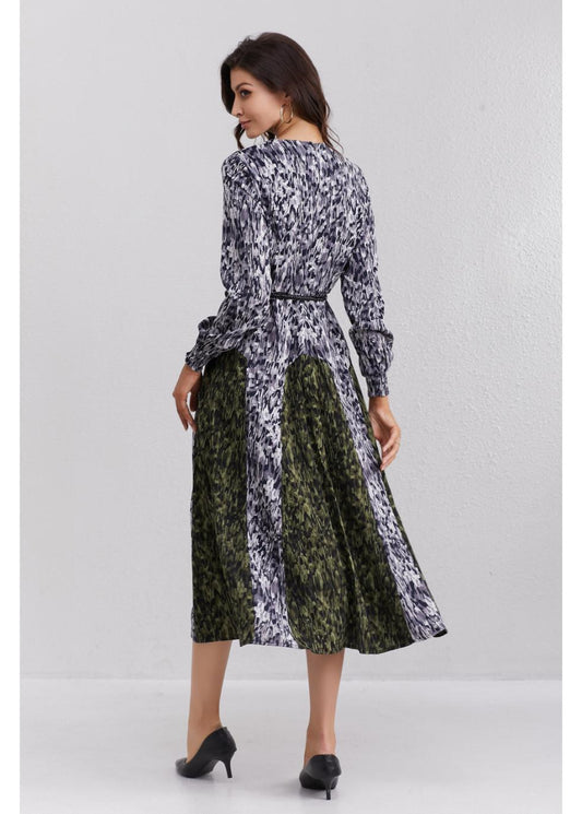 Mossy Meadow Midi Dress in S view 2 - Mossy Meadows Maxi Dress