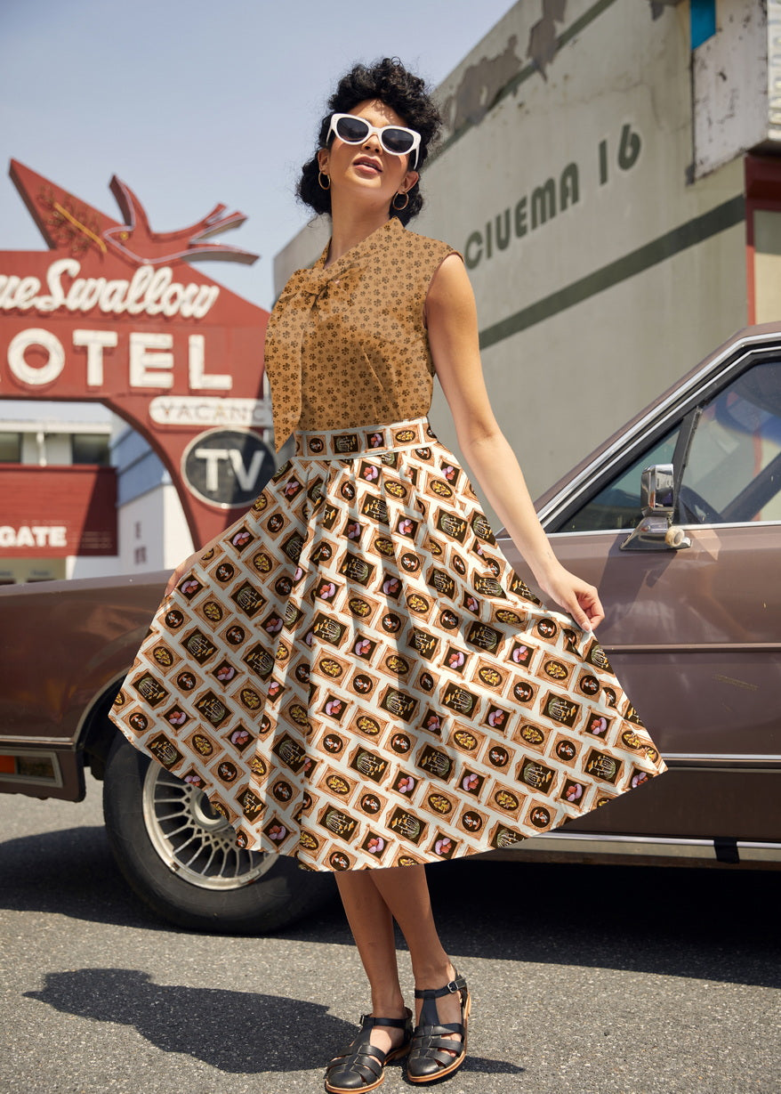 Mushrooms Doris Skirt in L view 4 (dress)