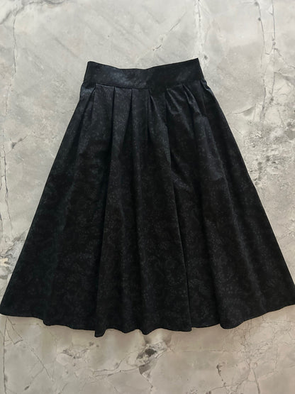 Music Notes Doris Skirt in L view 3 - Pink Music Note Skirt