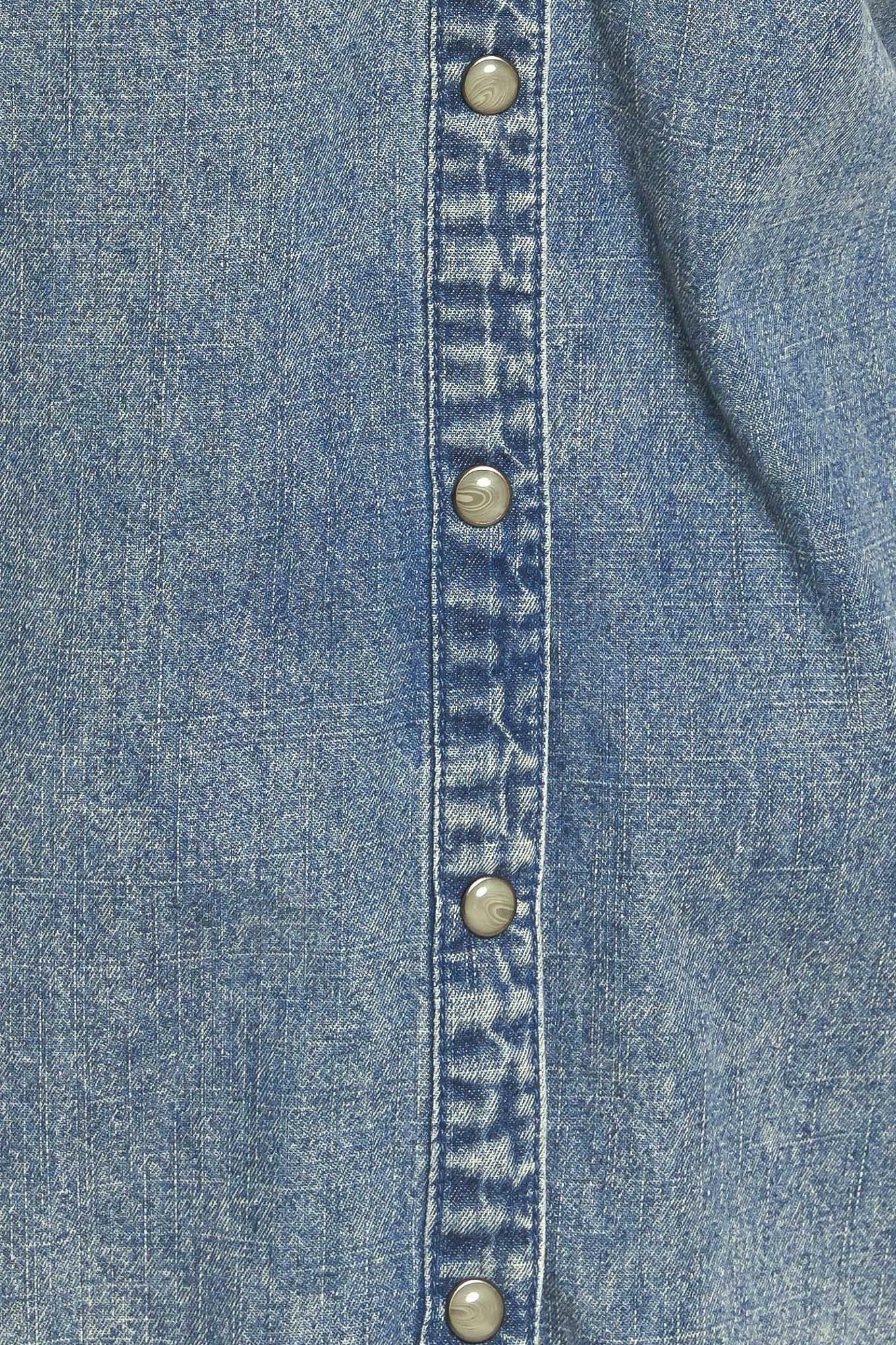 Musing About You Denim Top view 10 (top) - musing top, musing top aritzia, musing about you meaning - shop at us.meeeshop